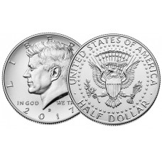 US Kennedy Half Dollar 2017 - D